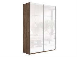 Шкаф-купе Милан 1600/2300/570 (Белое стекло) 2441