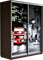 Шкаф-купе Дуо 1200/2200/600 (Фотопечать Лондон) - фото 14057