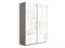 Шкаф-купе Милан 1600/2300/570 (Белое стекло) 2441