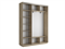 Шкаф-купе Трио 1800/2400/450 (Фотопечать Старый Город) 2543