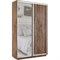 Шкаф-купе Лофт (Зеркало, ЛДСП) 120/220/45 Ш1151