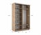 Шкаф-купе Экспресс (ЛДСП) 140/240/60 Ш1004