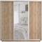 Шкаф-купе Экспресс (Зеркало, ЛДСП) 240/240/60 Ш1606
