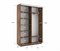 Шкаф-купе Лофт (Зеркало) 120/240/45 Ш1552