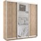Шкаф-купе Экспресс (Зеркало, ЛДСП) 240/220/45 Ш1755