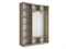 Шкаф-купе Экспресс (Зеркало-2, ЛДСП) 240/220/45 Ш1855
