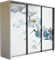 Шкаф-купе Трио 2100/2200/450 (Фотопечать Орхидея) 2552