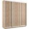 Шкаф-купе Экспресс (ЛДСП) 240/220/45 Ш1655