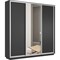 Шкаф-купе Лофт (Зеркало, ЛДСП) 240/240/45 Ш2456