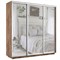 Шкаф-купе Лофт (Зеркало) 210/240/60 Ш2554