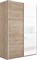 Шкаф-купе Прайм (Стекло Белое / ЛДСП) 120/230/57 П1016