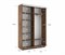 Шкаф-купе Лофт (ЛДСП) 120/240/45 Ш1058