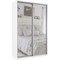 Шкаф-купе Экспресс (Зеркало) 140/220/45 Ш1203