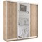 Шкаф-купе Экспресс (Зеркало, ЛДСП) 180/240/45 Ш1752
