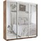 Шкаф-купе Лофт (Зеркало) 240/220/45 Ш2755